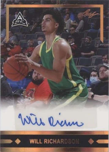 2021-22 Leaf Memories - Will Richardson #GLR-WR1