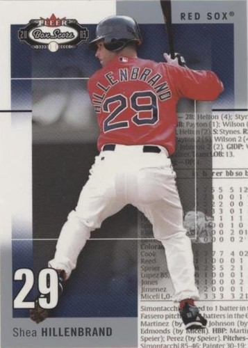 2003 Fleer Box Score - Shea Hillenbrand #55