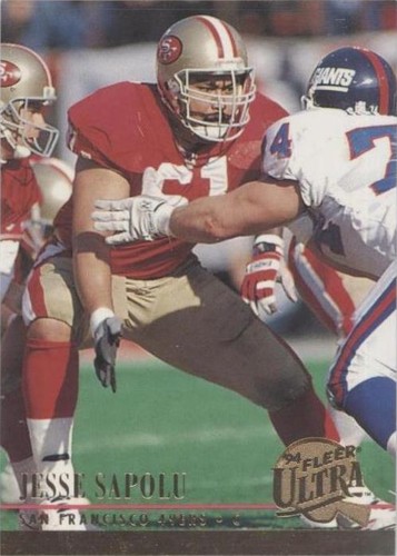 1994 Fleer Ultra Jesse Sapolu #281