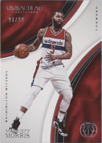 2016-17 Panini Immaculate Collection - Markieff Morris #71
