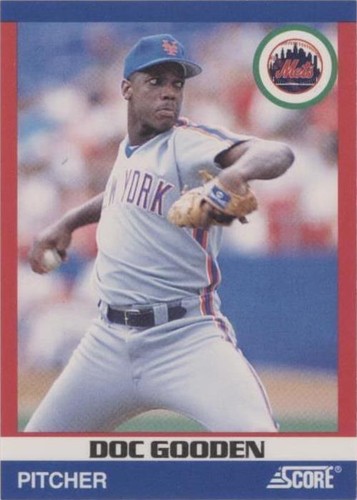 1991 Score 100 Hottest Players - Dwight Gooden #65