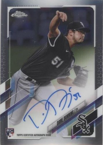 2021 Topps Chrome - Dane Dunning #RA-DD