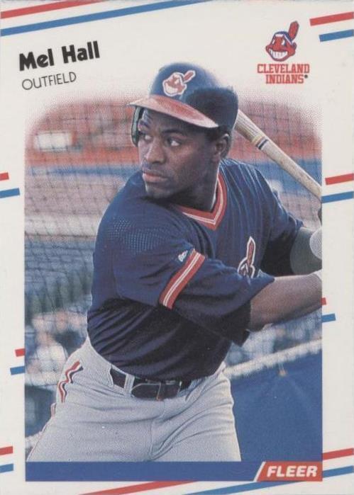 1988 Fleer - Mel Hall #610
