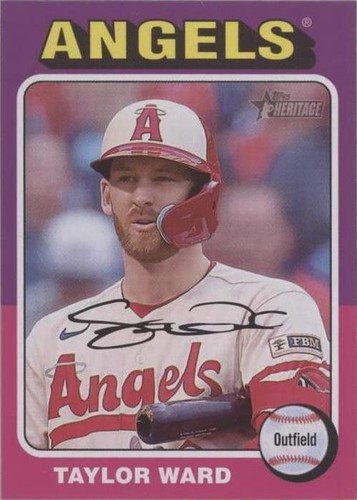 2024 Topps Heritage - Taylor Ward #132