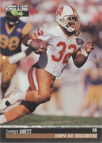 1995 Classic Pro Line Errict Rhett #100