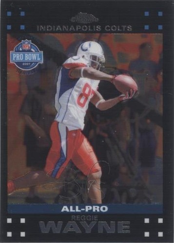 2007 Topps Chrome Reggie Wayne #TC45