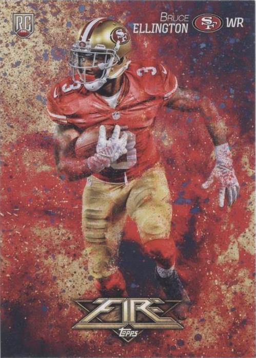 2014 Topps Fire Bruce Ellington #120