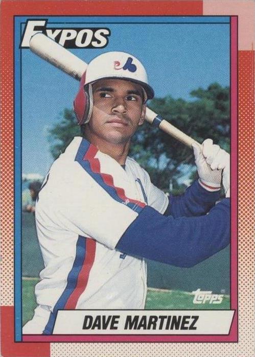 1990 年 Topps - Dave Martinez #228