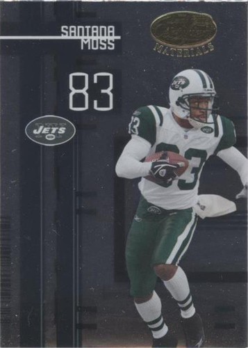 2005 Leaf Certified Materials Santana Moss #85