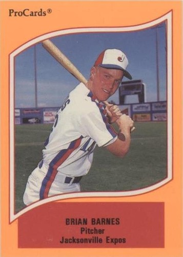 1990 ProCards A & AA Minor League Stars - Brian Barnes #36