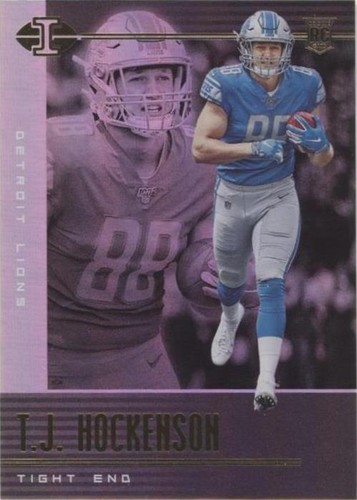 2019 Panini Illusions T.J. Hockenson #27