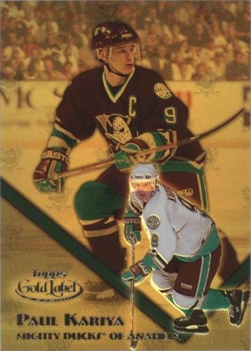 2000-01 Topps Gold Label - Paul Kariya #39