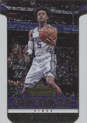 2018-19 Panini Contenders - De'Aaron Fox #3