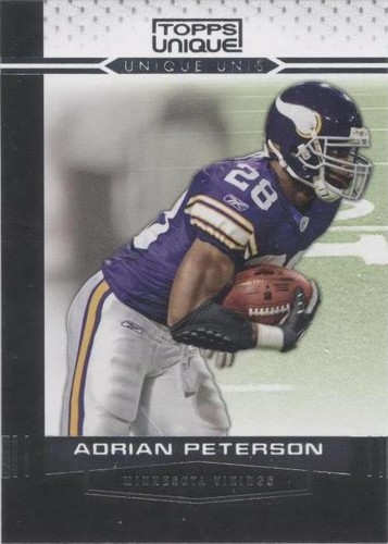 2009 Topps Unique Adrian Peterson #UU15