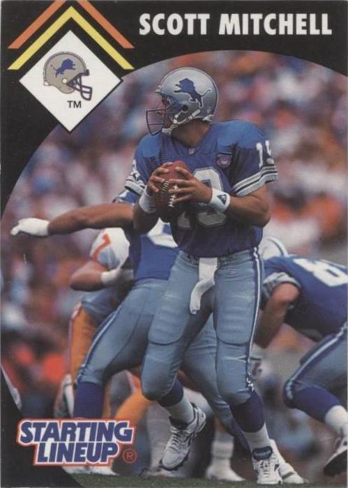 1995 Kenner Starting Lineup Scott Mitchell #19