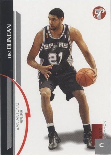 2005-06 Topps Pristine - Tim Duncan #38
