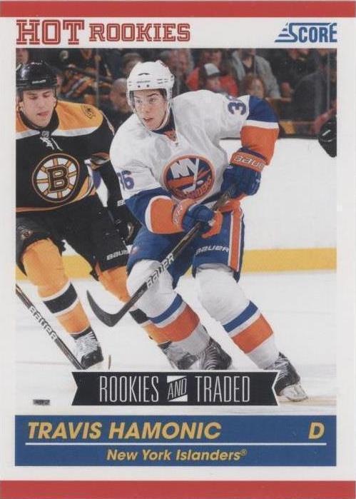 2010-11 Score Rookies & Traded - Travis Hamonic #618