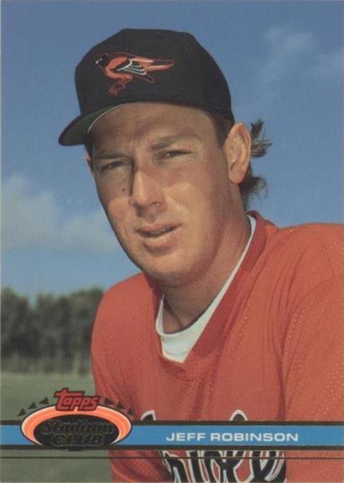 1991 Topps Stadium Club - Jeff Robinson #441