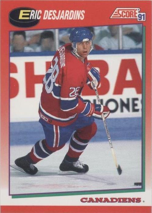 Partitura canadiense 1991-92 - Eric Desjardins #119