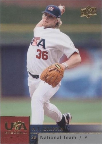 2009 Upper Deck - A.J. Griffin #USAB-AG