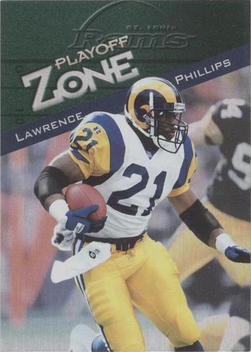 1997 Playoff Zone Lawrence Phillips #56