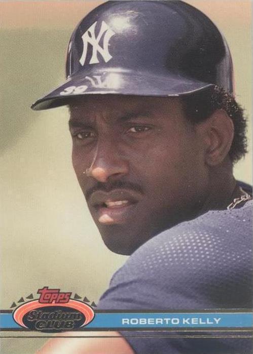 Topps Stadium Club 1991 - Roberto Kelly #319