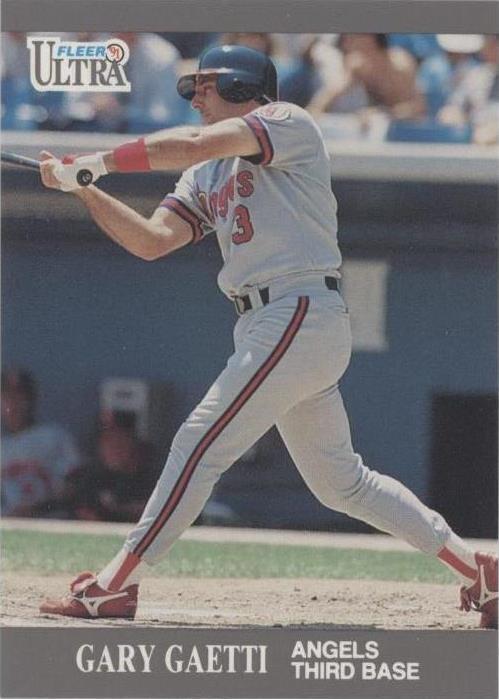 Fleer Ultra 1991 actualización - Gary Gaetti #U-8