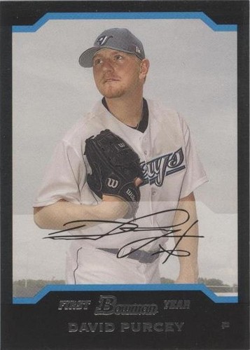 2004 Bowman Draft Picks & Prospects - David Purcey #BDP116