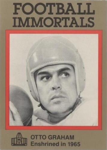 1985-88 Football Immortals Otto Graham #41