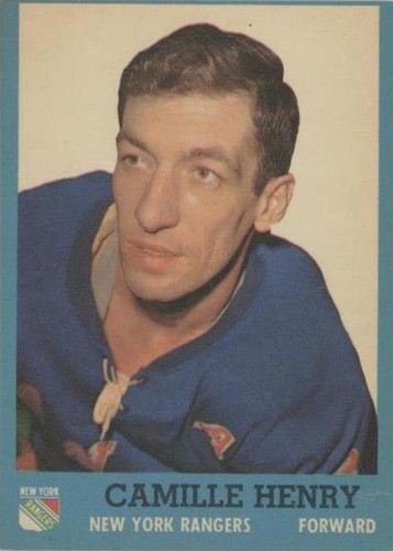 1962-63 Topps - Camille Henry #62