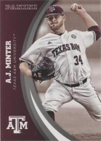 2015 Panini Texas A & M Aggies - A.J. Minter #41