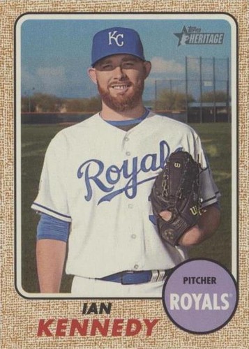 2017 Topps Heritage High Number - Ian Kennedy #606
