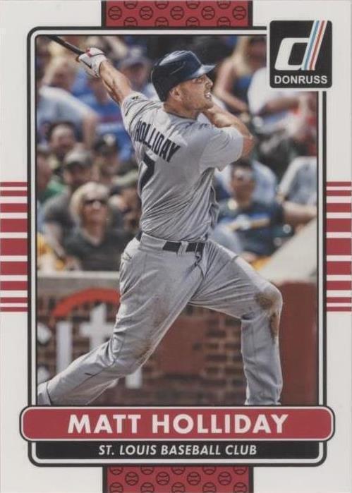 Panini Donruss 2015 - Matt Holliday #163
