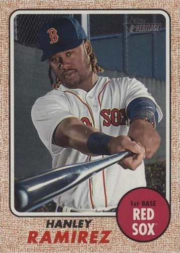 2017 Topps Heritage - Hanley Ramirez #244