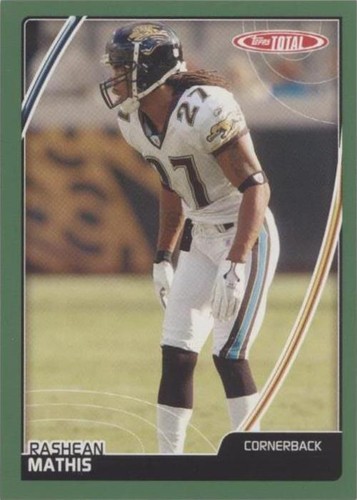 2007 Topps Total Rashean Mathis #391