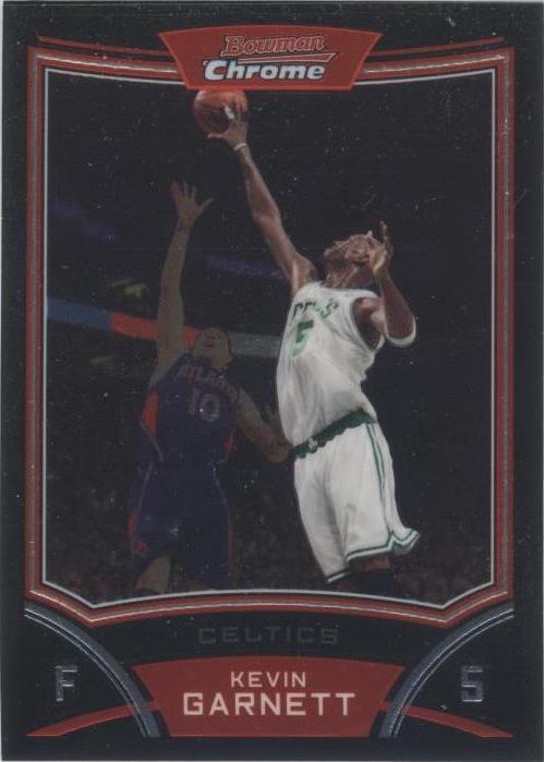 2008-09 Bowman Draft Picks & Stars - Kevin Garnett #5