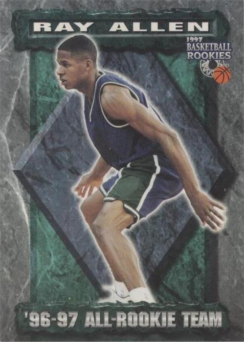 1997 Score Board Rookies - Ray Allen #77