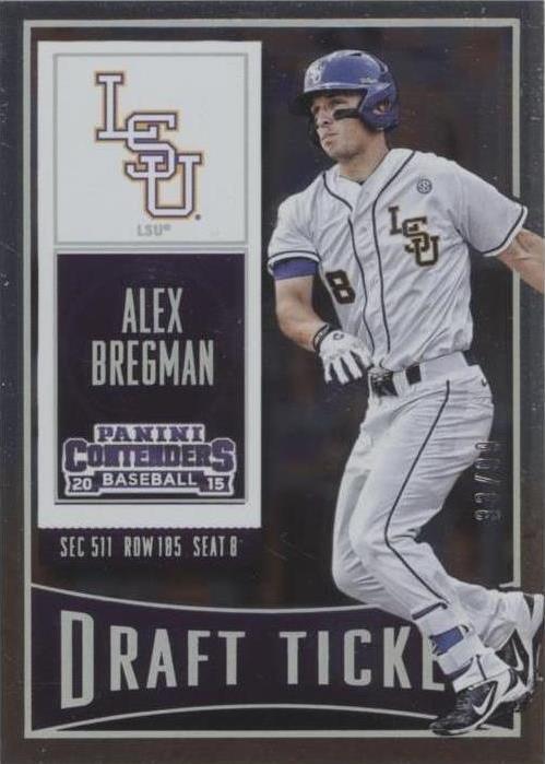 Panini Contenders 2015 - Alex Bregman #5