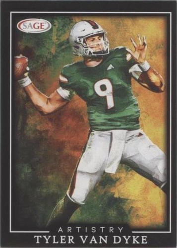 2022 SAGE Artistry Tyler Van Dyke #59