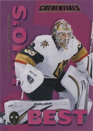 2023-24 Upper Deck Credentials - Logan Thompson #WB-LT