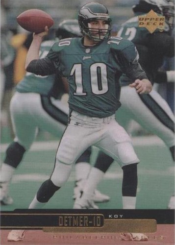 1999 Upper Deck Koy Detmer #163
