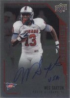 2015 Upper Deck Inscriptions Wes Saxton #WS