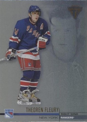 2001-02 Pacific Private Stock Titanium - Theoren Fleury #92