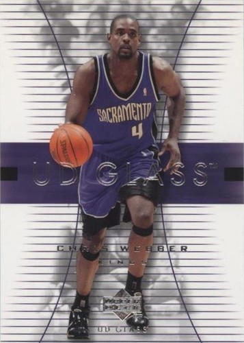 2003-04 UD Glass - Chris Webber #49