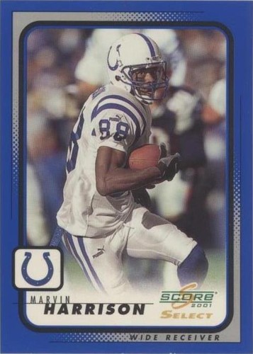 2001 Score Select Marvin Harrison #87
