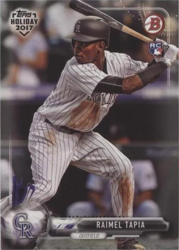 2017 Topps Holiday Bowman - Raimel Tapia #TH-RT
