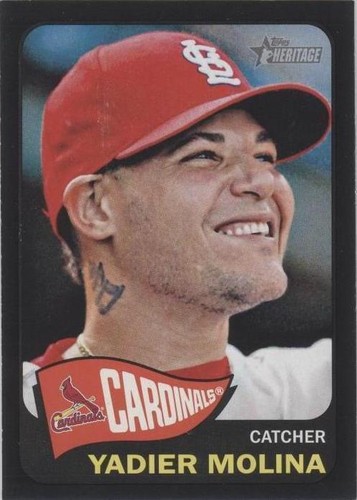 2014 Topps Heritage - Yadier Molina #THC-491