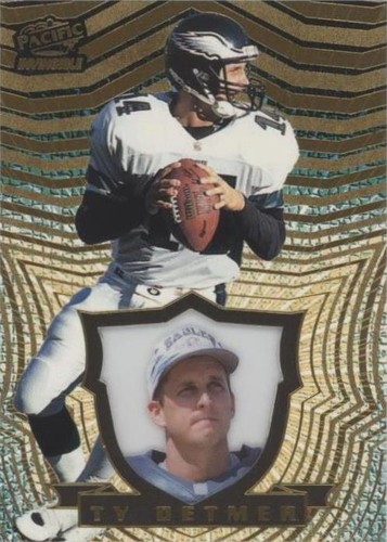 1997 Pacific Invincible Ty Detmer #110