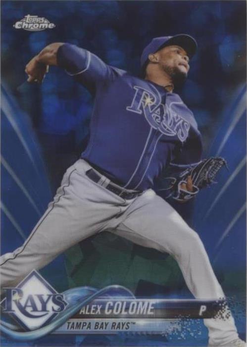 2018 Topps Chrome Sapphire Edition - Alex Colomé #332