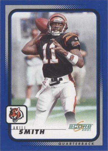 2001 Score Akili Smith #41